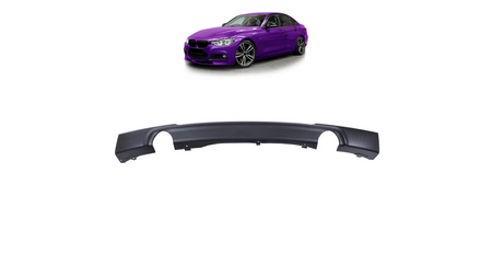 Dyfuzor BMW 3 F30 F31 Tył Matt Black