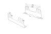 Bucket Seat Mounts steel hardened FIA