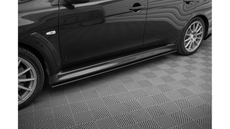 Dokładka Mitsubishi Lancer EVO X Progi Street Pro Black