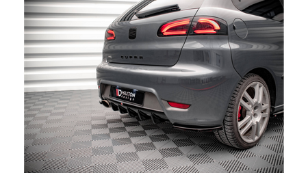 Splitter Seat Ibiza Cupra III Rear Side Gloss Black