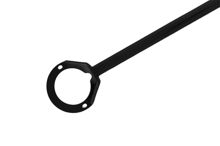 Rear upper strut bar VW Golf 2 Black