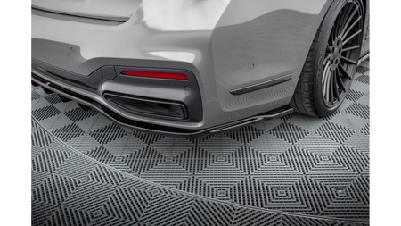 Splitter BMW 7 M-Pack G11 G12 Facelift Rear Central with Diffuser v.2