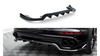 Central Rear Splitter (with vertical bars) Porsche Cayenne Mk2 Facelift