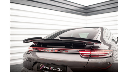 Spoiler Cap Porsche Panamera GTS Panamera E-Hybrid Panamera Turbo S E-Hybrid 971 Gloss Black