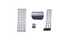 Aluminum Pedal Pads Auto Gearbox suitable for MERCEDES C-Class (W204) Sedan (C204) Coupe (S204) T-Model 2007-2014