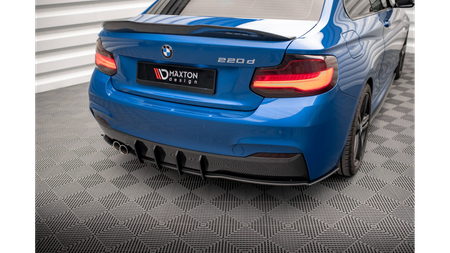 Diffuser BMW 2 F22 M-Pack Rear Street Pro Red