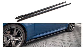 Diffuser Infiniti G37 Side Skirts Gloss Black