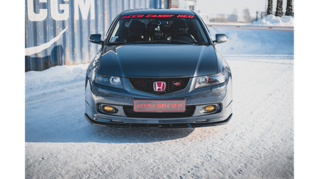 Splitter Honda Accord VII Type-S Front v.2 Gloss Black