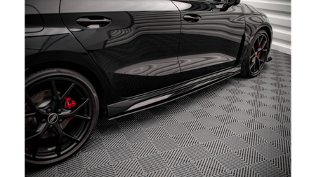 Dokładka Audi RS3 8Y Progi Street Pro Black-Red
