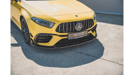 Splitter Przedni v.2 Mercedes-AMG A 45 S Aero Pack W177 Gloss Black