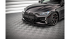 Splitter BMW 4 G22 M-Pack Front Pro + flaps Black-Red