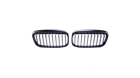 Grill BMW 2 F45 Single Line Matt Black