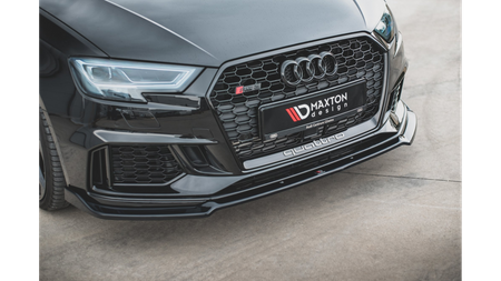 Splitter Audi RS3 8V Facelift Sportback Front v.3 Gloss Black