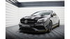 Splitter Mercedes-Benz CLA 45 Aero C117 Facelift Front Pro Black-Red