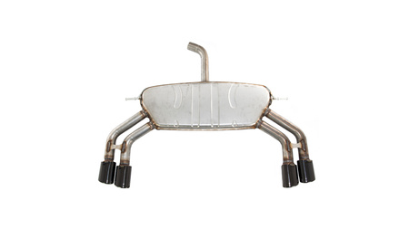 Exhaust Muffler Silencer suitable for AUDI A3 (8V) Sportback 2013-2019 with Black Tips only for S-Line
