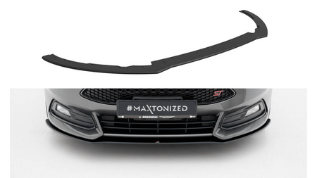 Splitter Ford Focus ST Mk3 Facelift Przód Street Pro Black-Red