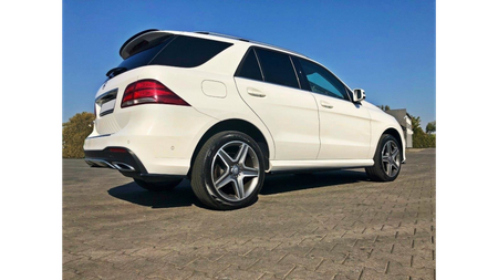 Dokładka Mercedes-Benz GLE W166 AMG-Line Progi Gloss Black