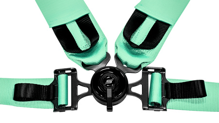 Pasy sportowe Slide V2 Quick Miętowe 4P 3"