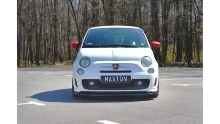 Splitter Fiat 500 Abarth I Front v.2 Gloss Black
