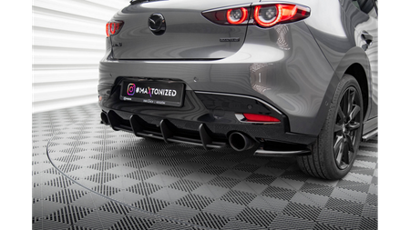 Dyfuzor Mazda 3 IV Tył Street Pro Red