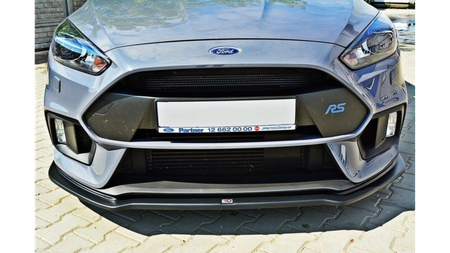 Splitter Ford Focus III RS Front v.4 Gloss Black