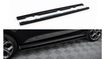 Diffuser Ford Fiesta VIII ST ST-Line Side Skirts v.1 Gloss Black