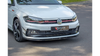 Splitter Volkswagen Polo VI GTI Front v.1 Gloss Black