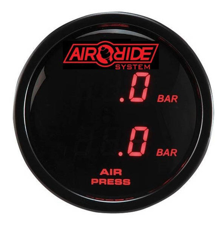 Digital DUAL BLACK manometer ARS - RED
