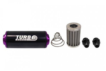 TurboWorks Fuel Filter AN8 Black