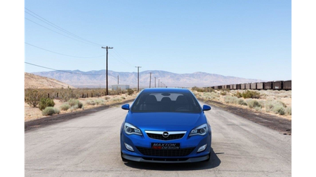 Splitter Opel Astra J Front Gloss Black