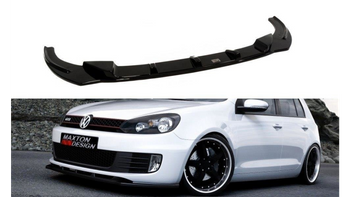 Splitter Volkswagen Golf VI GTI Front Gloss Black