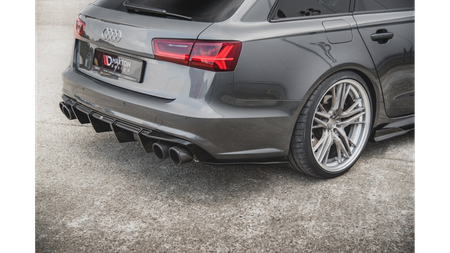Splitter Audi A6 C7 Facelift S-Line Rear Side