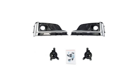 Fog Light Covers Audi A5 F5 Silver