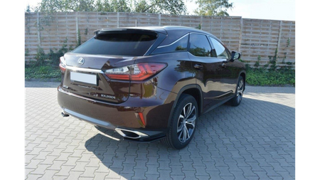 Splitter Lexus RX IV T Tył Boczne Gloss Black