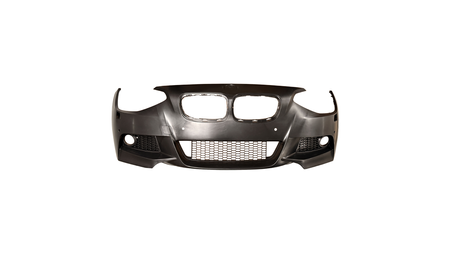 Front Bumper With PDC + SRA fit for BMW 1 (F20, F21) Hatchback (2011-2015) M-Tech