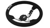 Steering wheel SLIDE 350mm offset:90mm Suede Hydrographics