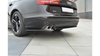 Splitter Audi A6 C7 Avant Rear Side Gloss Black