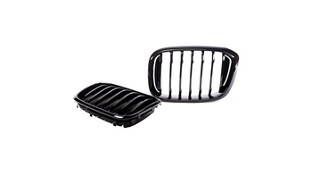 Grill BMW X3 G01 F97 X4 G02 F98 pojedyncze żeberka Gloss Black