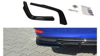 Splitter Lexus GS IV Facelift Rear Side Gloss Black