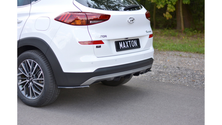 Splitter Hyundai Tucson III Facelift Tył Boczne Gloss Black