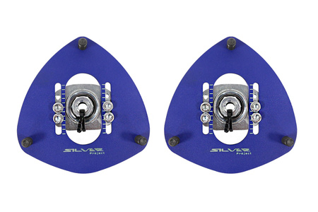 Camber Plates Mitsubishi Lancer Evo VII VIII IX Blue