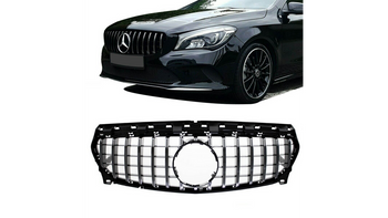 Grill Mercedes-Benz CLA C117, X117 Facelift GT Chrome & Black