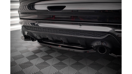 Splitter Ford Escape III ST-Line Rear Central Gloss Black