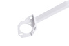 Front upper strut bar Honda Civic V VI CRX Del Sol White