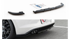 Splitter Volkswagen Polo VI GTI Rear Central with Diffuser Gloss Black