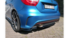 Splitter Mercedes-Benz A W176 AMG-LINE Tył Środkowy z Dyfuzorem Gloss Black