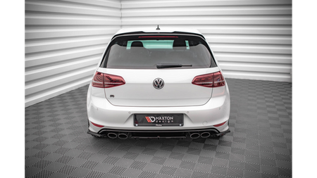 Splitter Volkswagen Golf 7 R Rear Side v.3 Gloss Black