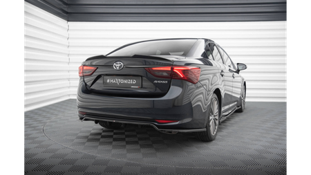 Splitter Toyota Avensis III Facelift Tył Środkowy z Dyfuzorem
