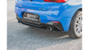 Splitter BMW X2 F39 M-Pack Tył Środkowy Gloss Black