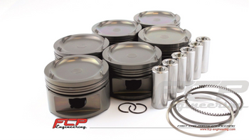 Forged pistons BMW 2.8 M50B28 M52B28 TURBO 84.50mm CR 9.0 FCP